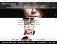 Tablet Screenshot of beautymodels.pl